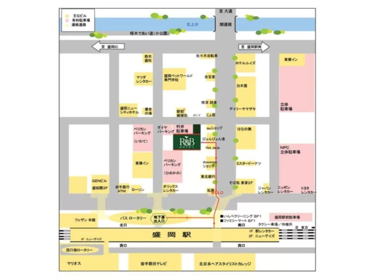 R&B Hotel Morioka Ekimae - Vacation Stay 38794V 外观 照片